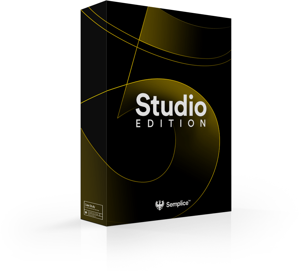Semplice studio License